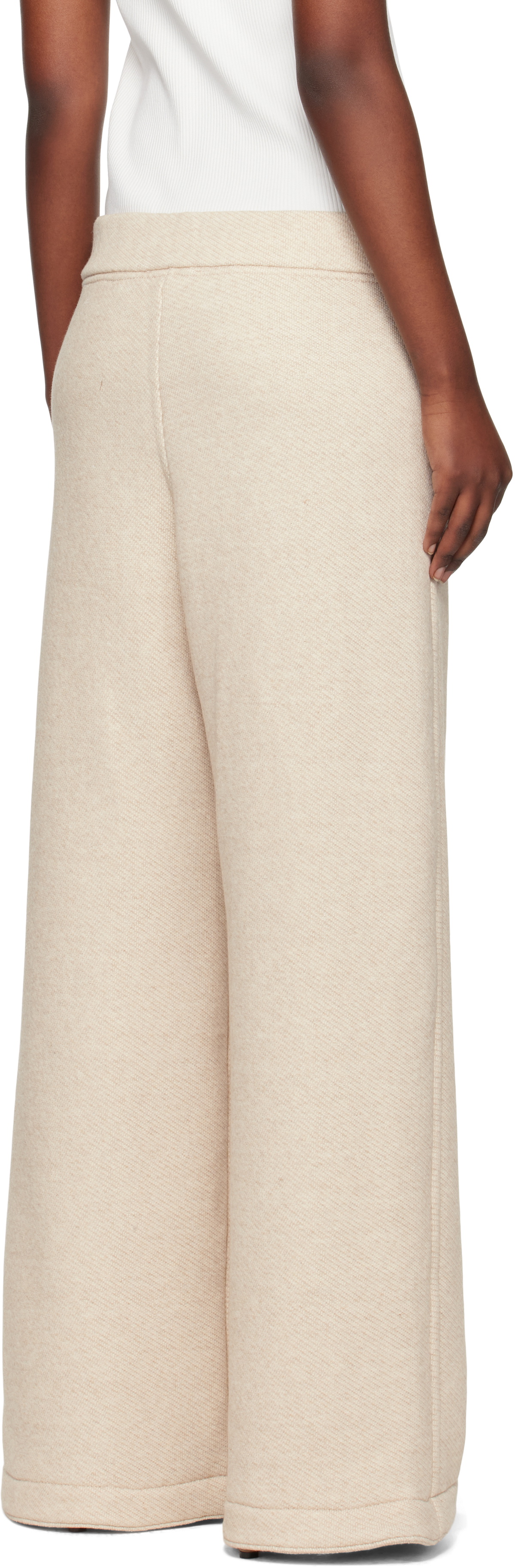 Max Mara Beige Tay Lounge Pants