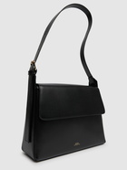 A.P.C. Sac Virginie Flap Leather Shoulder Bag