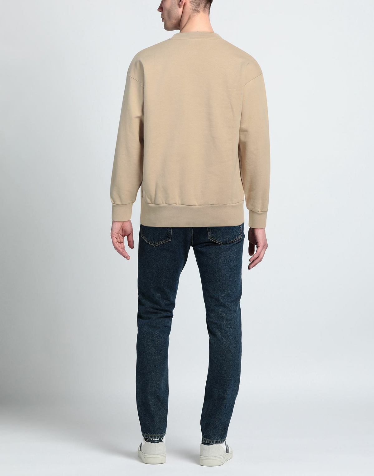 Aries Mens Sweatshirt in Beige