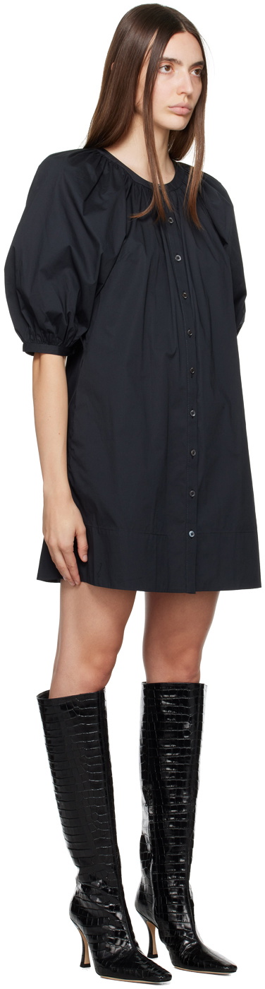 Staud Black Vincent Minidress Staud