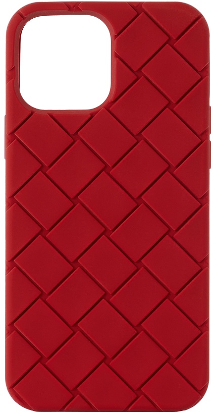 Photo: Bottega Veneta Red Intreccio iPhone 13 Pro Max Case