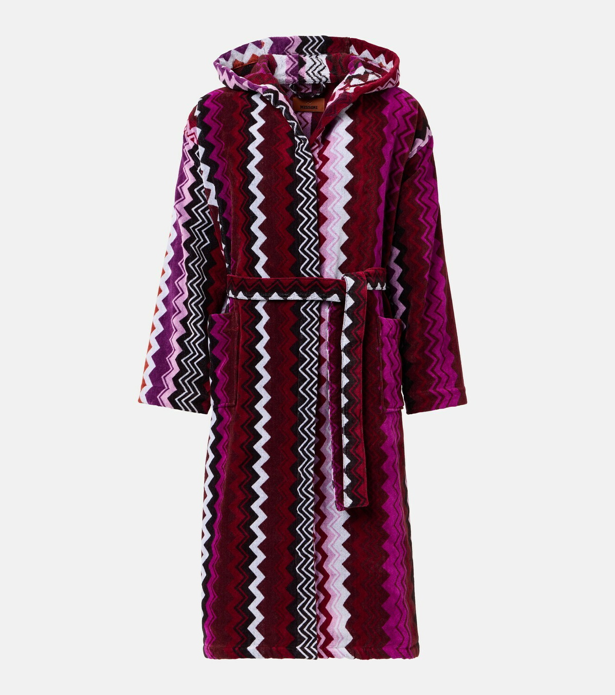 Missoni Giacomo chevron cotton terry bathrobe