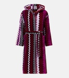 Missoni Giacomo chevron cotton terry bathrobe