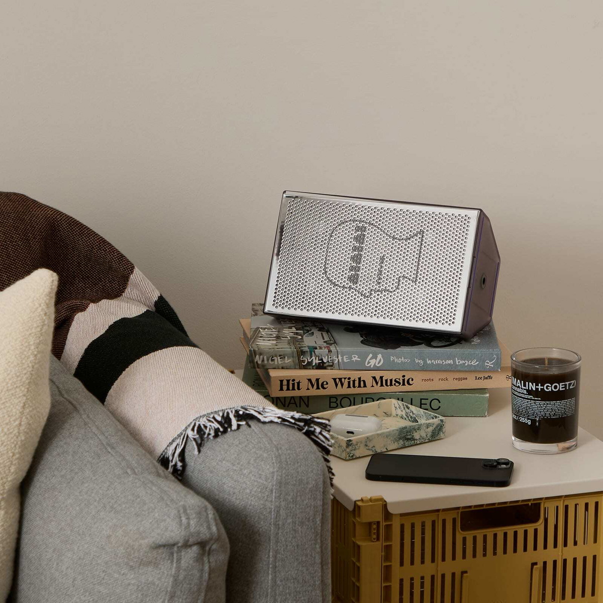 AIAIAI UNIT-4 Brain Dead Wireless Speaker in Silver 