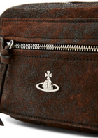 Vivienne Westwood Hannah Distressed Leather Cross-body bag - Brown - One Size