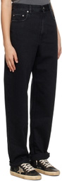 Golden Goose Black Wide-Leg Jeans