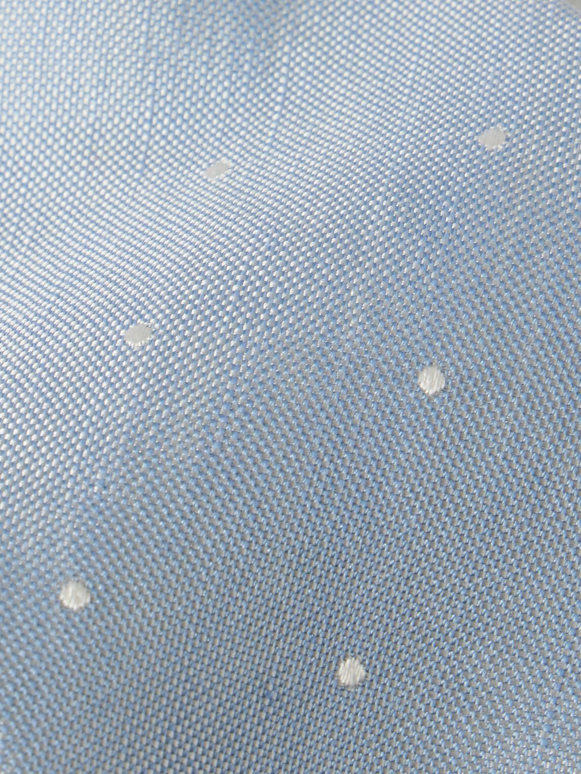 Paul Smith - 8cm Embroidered Silk and Linen-Blend Tie