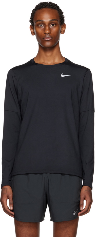 Photo: Nike Black Dri-FIT Long Sleeve T-Shirt