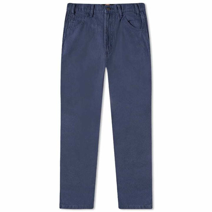 Photo: Dickies Men's Duck Canvas Carpenter Pant in Washed Navy