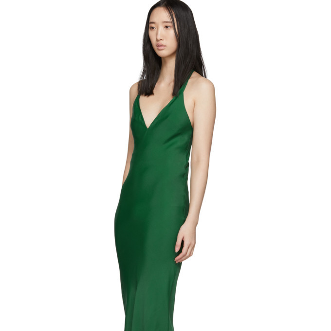 Haider Ackermann SSENSE Exclusive Green Camisole Dress Haider Ackermann