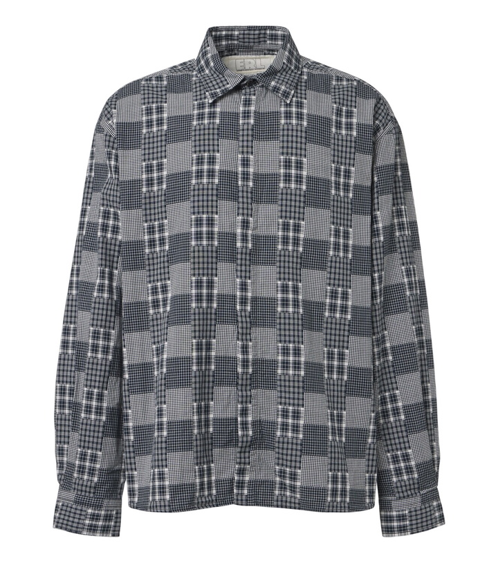 Photo: ERL Plaid cotton shirt