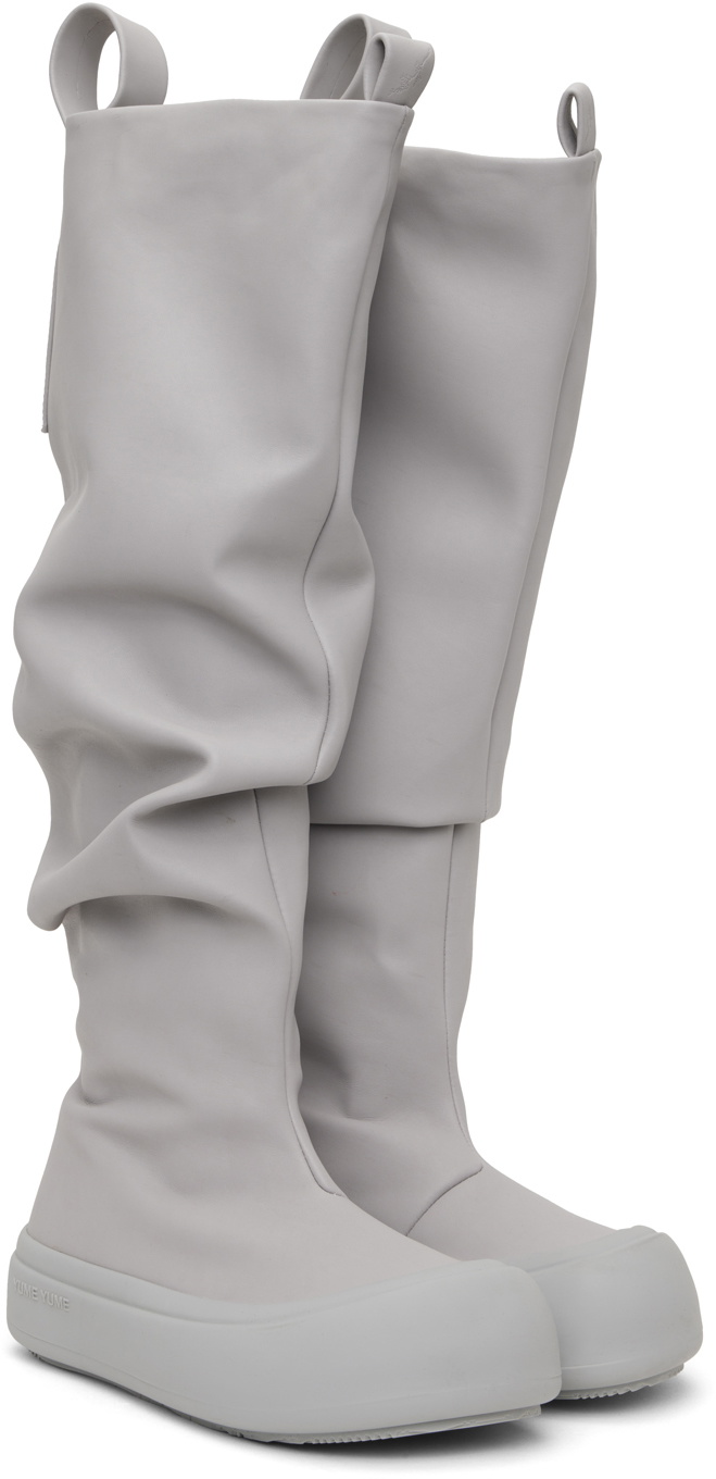 YUME YUME Gray Fisherman Boots Yume Yume