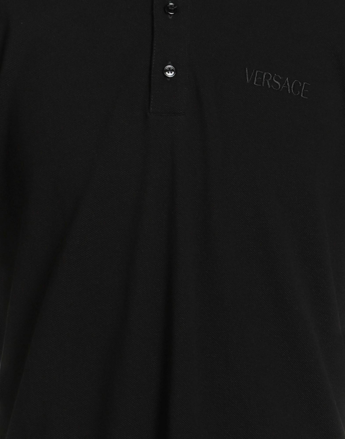 Versace Mens Polo shirt in Black