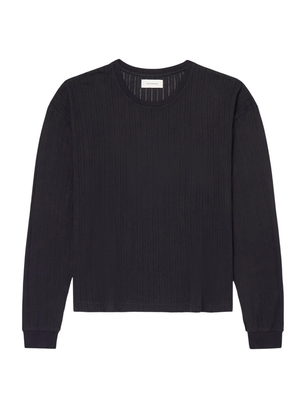 Photo: mfpen - Relaxed LS Organic Cotton T-Shirt - Black