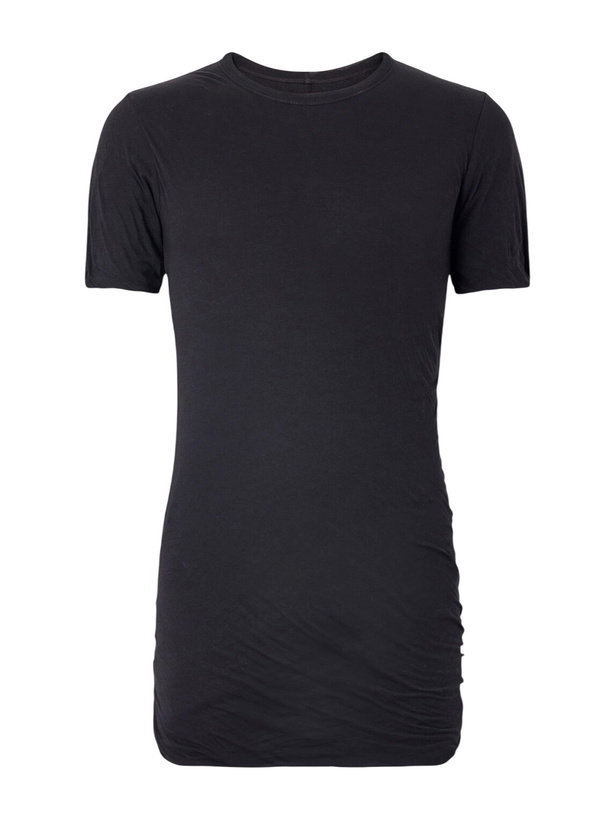 Photo: Rick Owens - Double Cotton T-Shirt - Black
