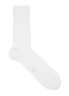 Falke Tiago Stretch-cotton Socks White