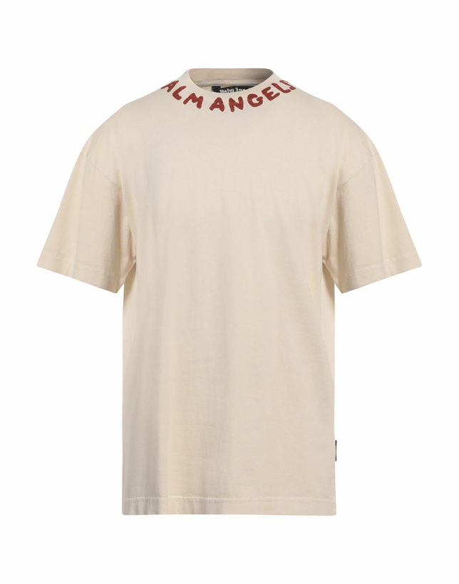 Photo: Palm Angels Mens T-shirt in Beige