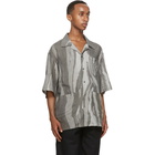 Nicholas Daley Grey Aloha Short Sleeve Shirt