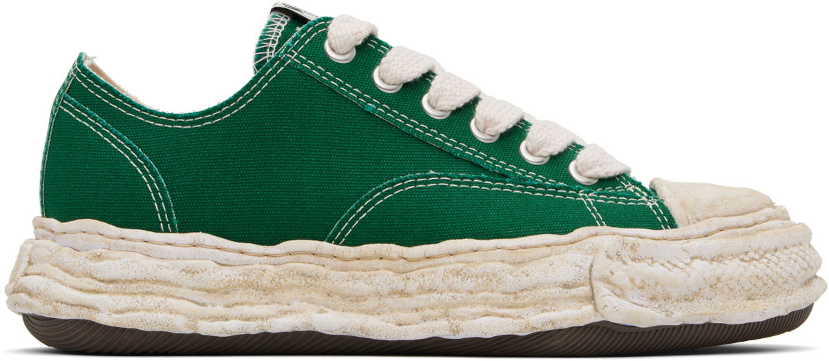 Maison MIHARA YASUHIRO Green 'Peterson23' OG Sole Garment Dyed