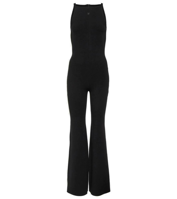 Photo: Courrèges Logo knit jumpsuit