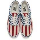 Vans Red and Blue Anaheim Factory Era 95 DX Sneakers