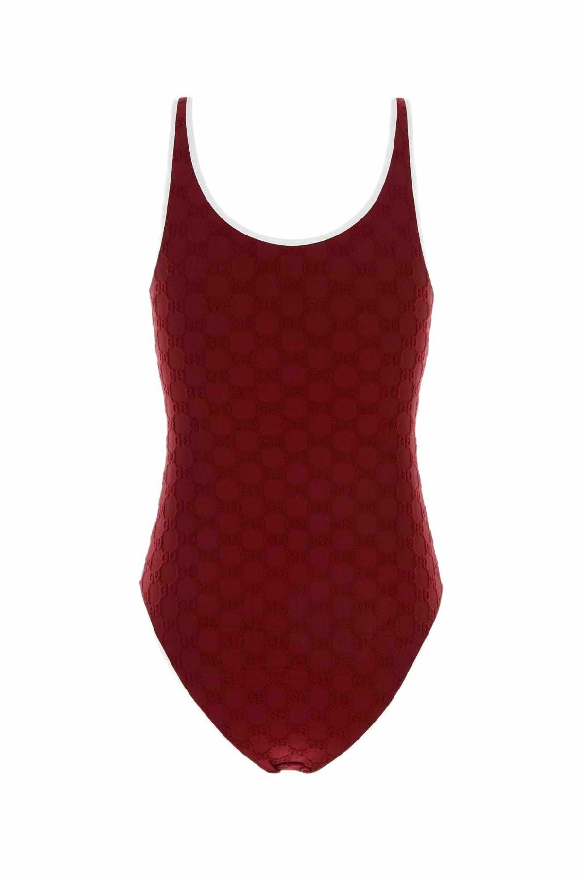 ビキニ Gucci Gucci Burgundy Stretch Terry Fabric Bikini Gucci Burgundy Stretch Terry Fabric Swimsuit Gucci