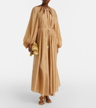 Zimmermann Mahon embellished silk maxi dress