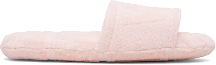 Photo: Versace Pink 'Versace Allover' Slippers