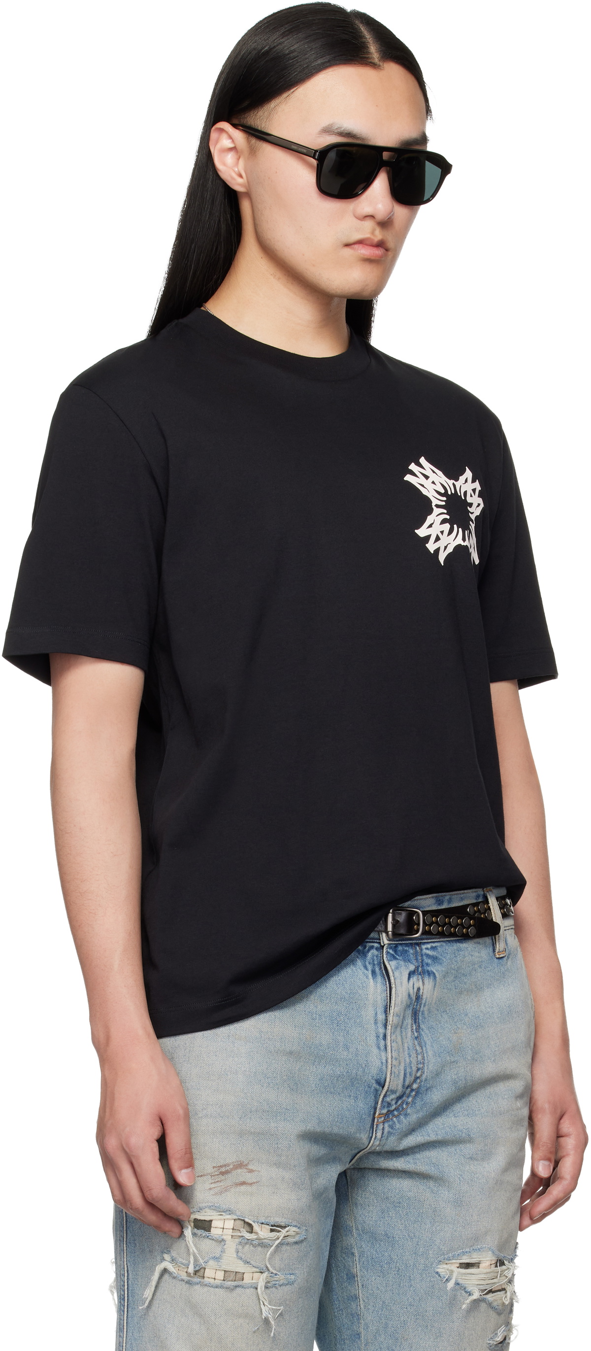 AMIRI Black MA Quad T-shirt