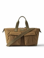 Mulberry - Leather-Trimmed Waxed-Cotton Weekend Bag