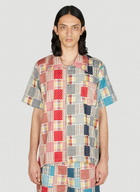 (Di)vision Patchwork Check Shirt