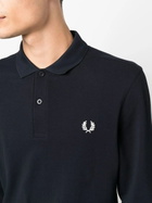 Fred Perry The Long Sleeve Fp Shirt in Blue