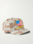 Cherry Los Angeles - America's Favorite Logo-Embroidered Printed Cotton Cap