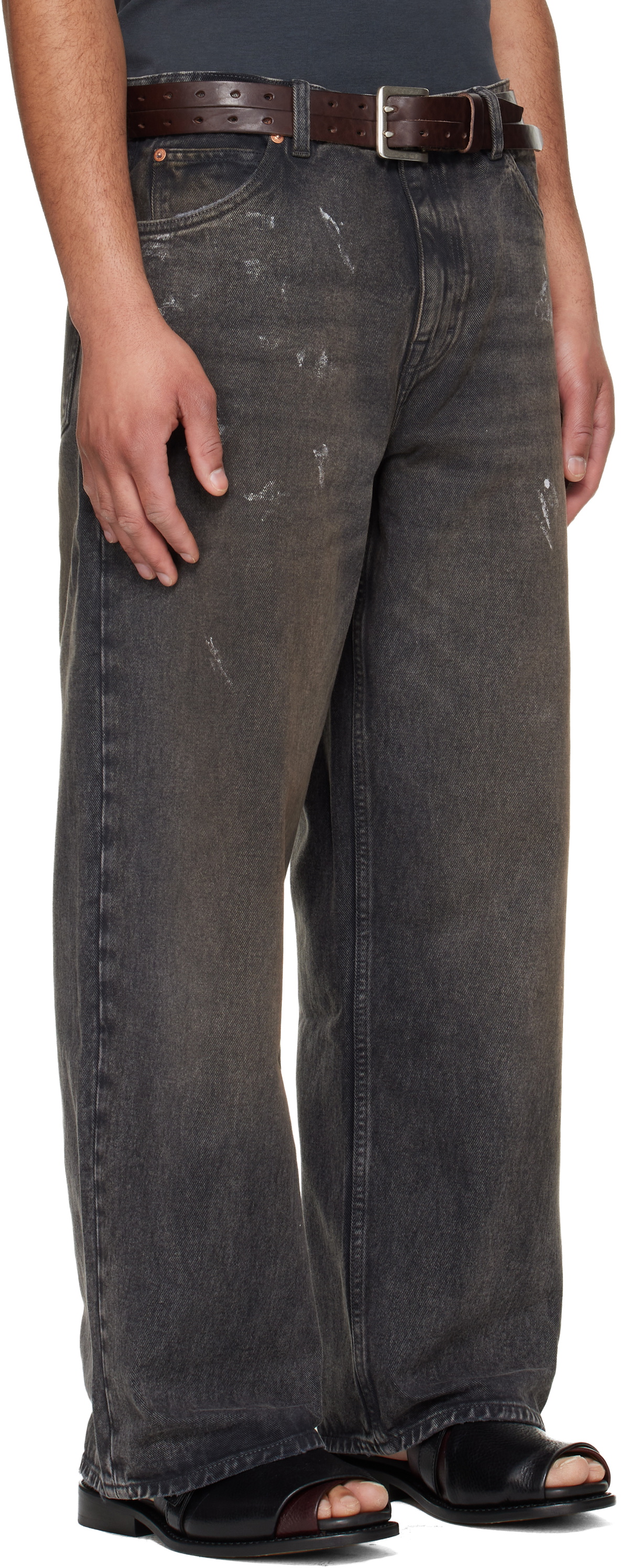 OUR LEGACY Black Vast Cut Jeans Our Legacy