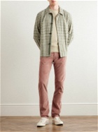 Incotex - Slim-Fit Cotton-Blend Corduroy Trousers - Pink