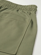 Lady White Co - Cotton-Blend Jersey Drawstring Shorts - Green