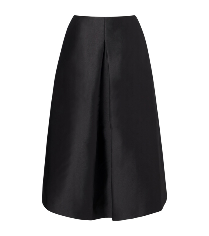 Photo: Simkhai Vexa satin midi skirt