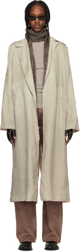 Photo: OUR LEGACY Gray Capital Trench Coat