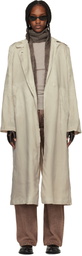 OUR LEGACY Gray Capital Trench Coat