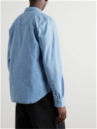 Officine Générale - Felix Denim Western Shirt - Blue