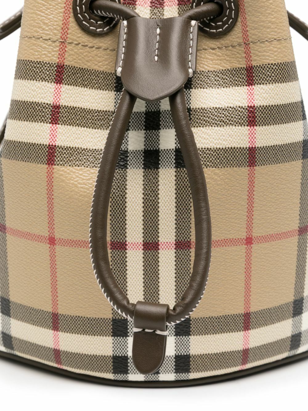 Burberry Check Bucket Bag Burberry