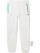 Casablanca - Logo-Appliquéd Tech-Shell Track Pants - White