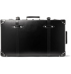 Globe-Trotter - 30" Leather-Trimmed Trolley Case - Black