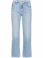 MOTHER - Denim Straight Leg Cropped Jeans