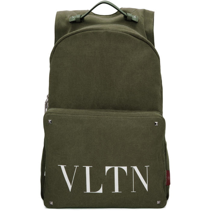 Photo: Valentino Green Valentino Garavani VLTN Backpack