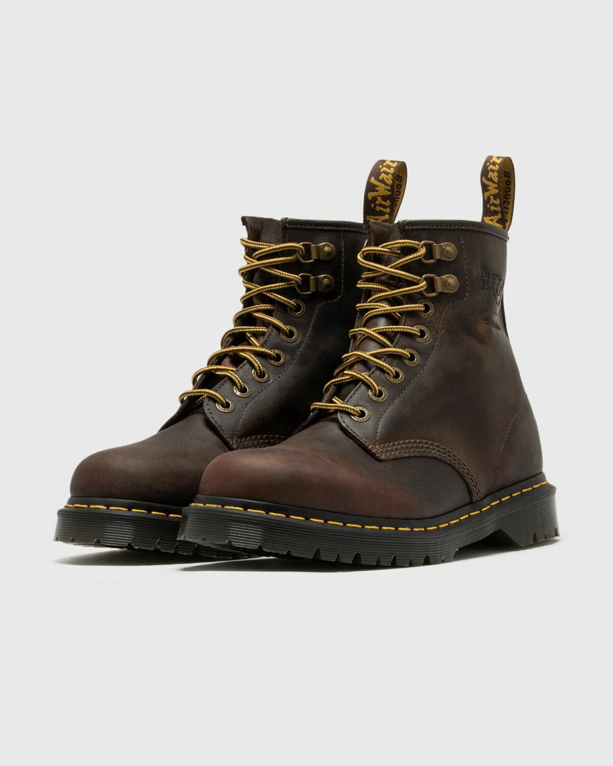 Dr. Martens Chestnut Leather Chukka Boots Dr.Martens X TINT 1460 Chestnut Brown Waxed Full Grain Brown  main image 4