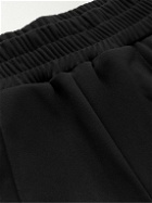 Palm Angels - Straight-Leg Striped Tech-Jersey Track Pants - Black