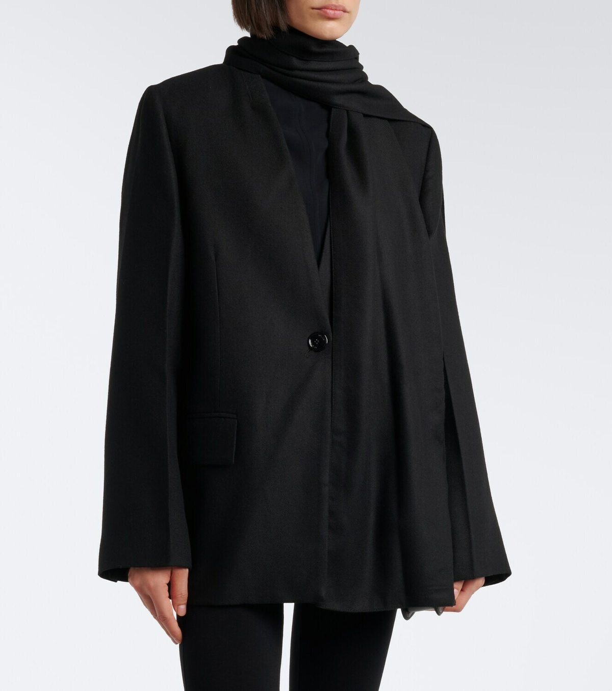 Toteme Tie-neck blazer