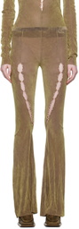 Rui Khaki Cutout Lounge Pants