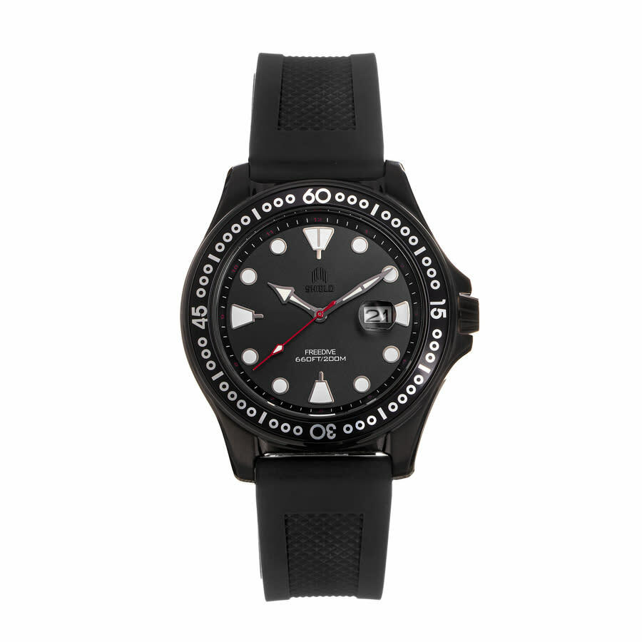 Shield Freedive Quartz Black Dial Mens Watch SLDSH115-6